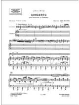 Concerto Violoncelle - MILHAUD - Partition - Violoncelle
